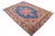 Middle Eastern Kerman Rug in Hand-Knotted Wool For Sale - Image 5 of 6