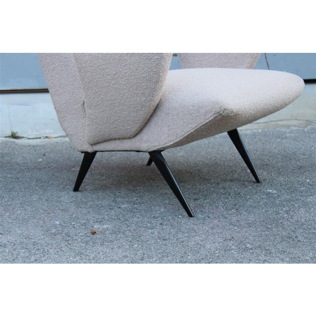 Beige Armchair by Nino Zoncada for Framar, 1950 For Sale - Image 8 of 14