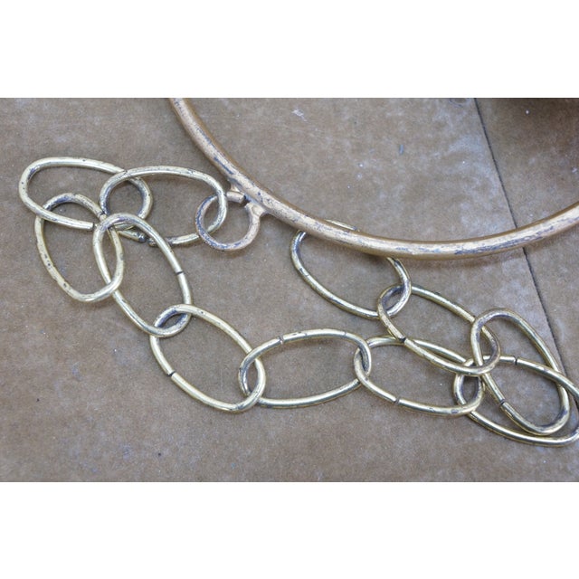 Mexican Folk Art Paper Mache Boho Hanging Toucan Parrot Bird Sculpture 13" For Sale - Image 12 of 15