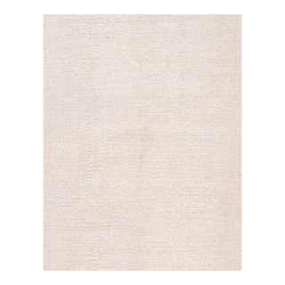 Transitional Wool Ivory Area Rug- 8'11'' X 11'11'' For Sale