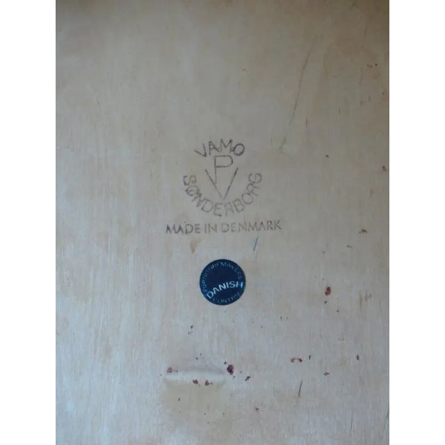 Set of Danish Dark Wood Dining Chairs by Arne Vodder, 1960s For Sale - Image 16 of 17