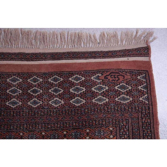 Pakistani Hand-Knotted Karachi Rug For Sale - Image 3 of 7