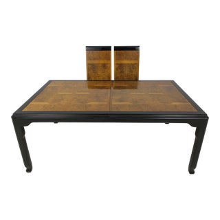 Century Chin Hua Asian Inspired Dining Room Table For Sale