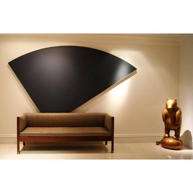 Modern Whitfield Hall Bench, Espresso Mahogany For Sale - Image 3 of 3