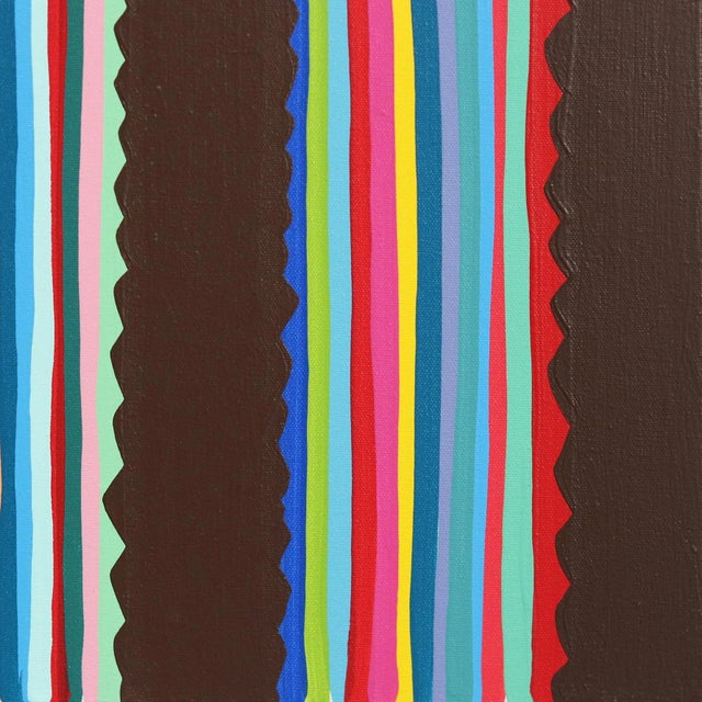 2020s "Castano" Contemporary Minimalist Original Acrylic Painting by Will Beger For Sale - Image 5 of 9