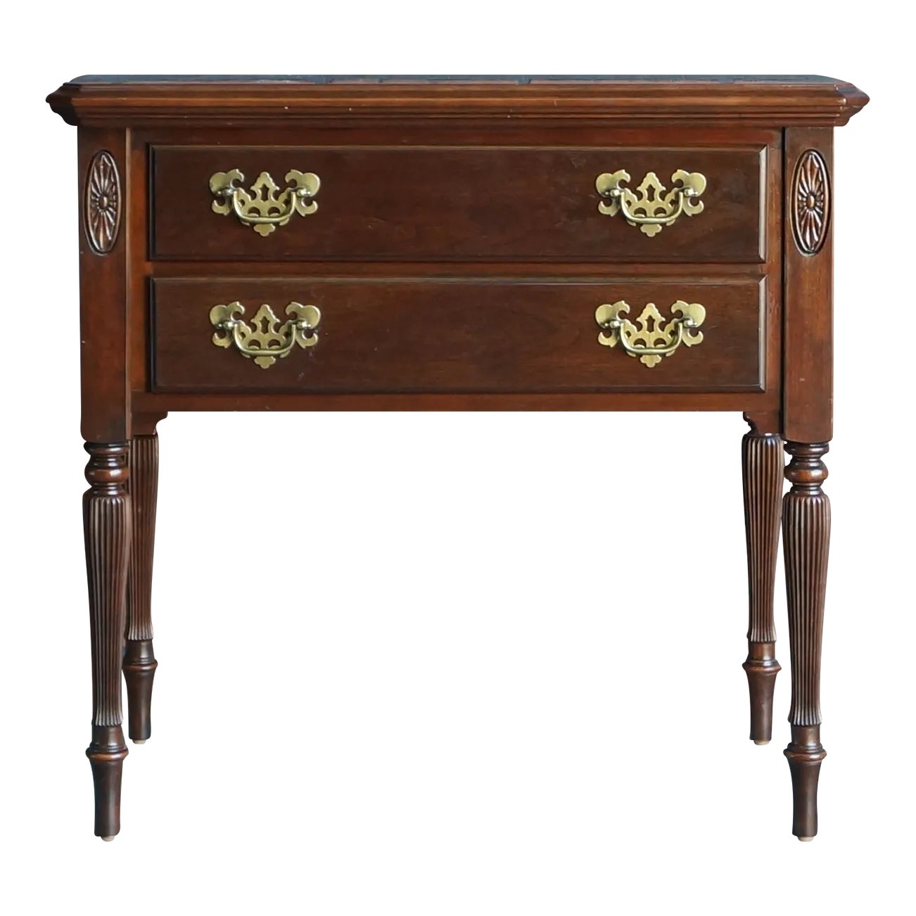 Ethan Allen Georgian Court Nightstand | Chairish