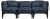 Blue Stand by Me Sofa by Storängen Design For Sale