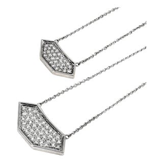 Late 20th Century 14k Superman Necklace For Sale