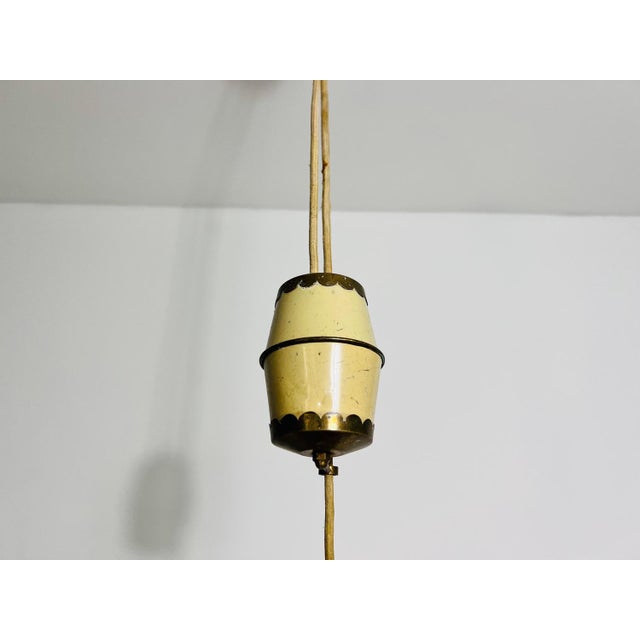Italian Counterweight Pendant Lamp, 1950s For Sale - Image 10 of 17
