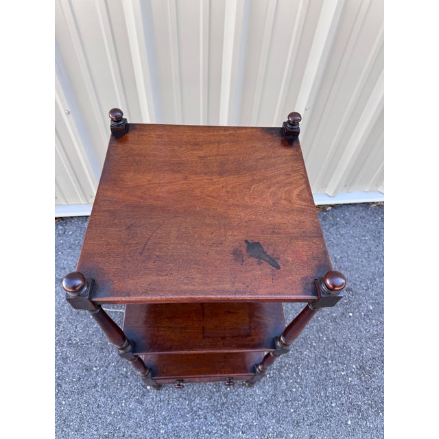 Wood 19th Century English Etagere /Trolley For Sale - Image 7 of 11