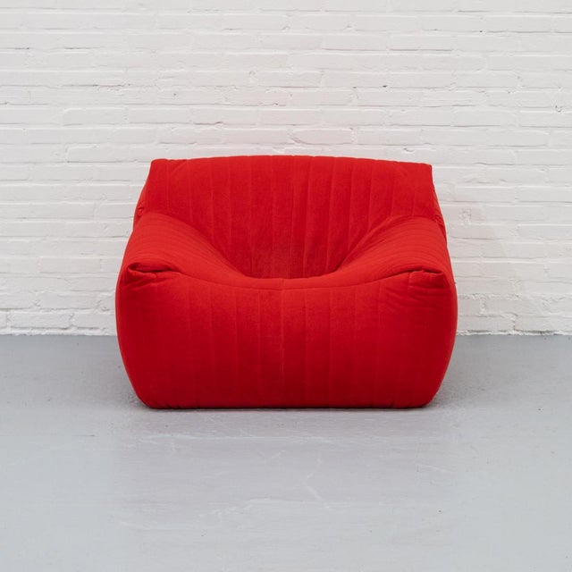 Sandra armchair designed by Annie Hieronimus for Cinna in the 1970s. This piece was at some point professionally...