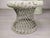 Set of Vintage White Rattan Armchair and Table For Sale - Image 14 of 18