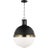 Thomas O'Brien By Visual Comfort Studio Hanks 1-Light Large Pendant in Midnight Black For Sale