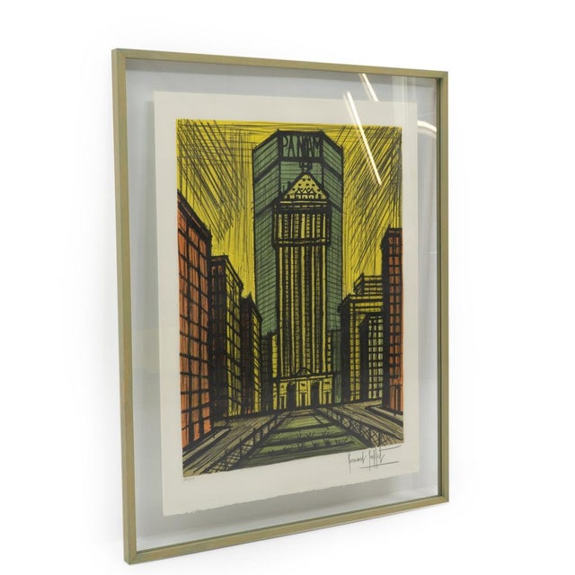 Dimensions Frame: Height: 90 cm Width: 72 cm Depth: 3 cm Dimensions Artwork: Height: 75 cm Width: 51 cm This piece has an...