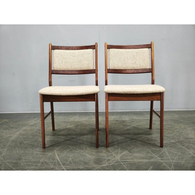 Vintage Dining Chairs by Hugo Frandsen for Spøttrup, Denmark, 1960s, Set of 4 For Sale - Image 16 of 18
