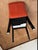 Metal Mid Century Modern Crate & Barrel Parsons Steel & Glass Dining Table With Set of Four Lowe Leather Group Side Chairs For Sale - Image 7 of 8