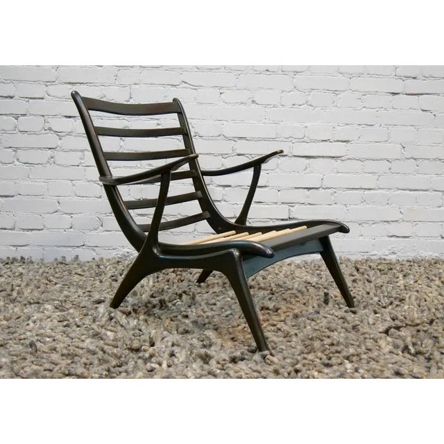 Mid-Century Modern Mid-Century Modern Wood Scandinavian Chair, 1950s For Sale - Image 3 of 18