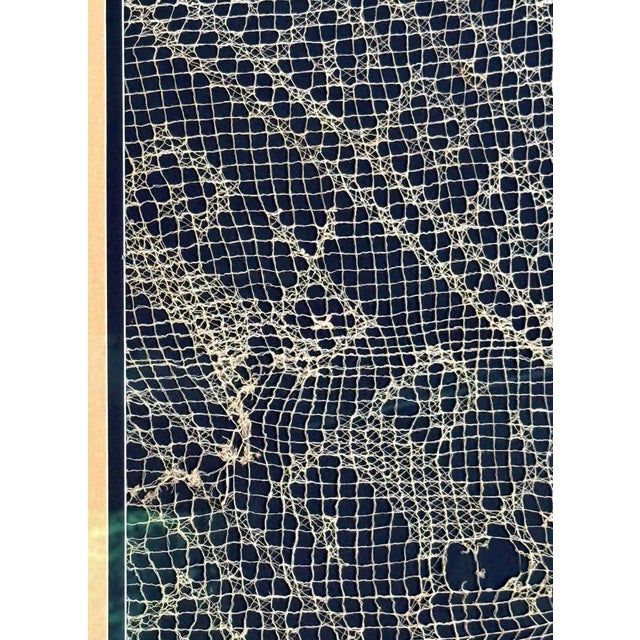 Textile Framed Large Pre-Columbian Gauze Textile Panel Chancay Culture For Sale - Image 7 of 11