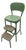 Vintage Stylaire Green Folding Chair – Mid-Century Modern For Sale
