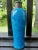 Tall Turquoise Bottle Vase by Nils Kahler, Denmark, 1965, in Very Good conditions. Designed 1960 to 1969 This piece has an...