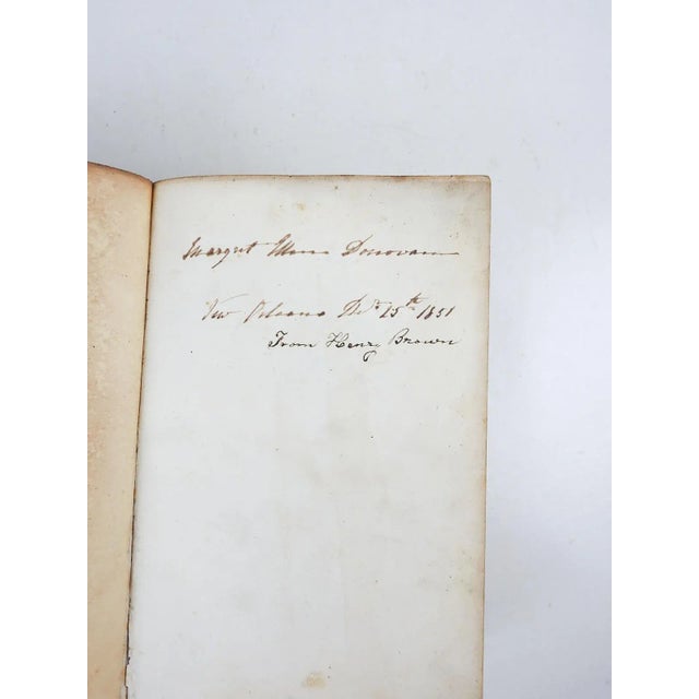 Animal Skin 1848 Byrons Childe Harold's Pilgrimage Book For Sale - Image 7 of 8