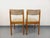 Vintage Baumann Chairs in Wood and Fabric, 1960s, Set of 2 For Sale - Image 17 of 18