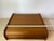 Wood Vintage Teak Tambour Roll-Top Storage Box, Danish Modern Style For Sale - Image 7 of 12