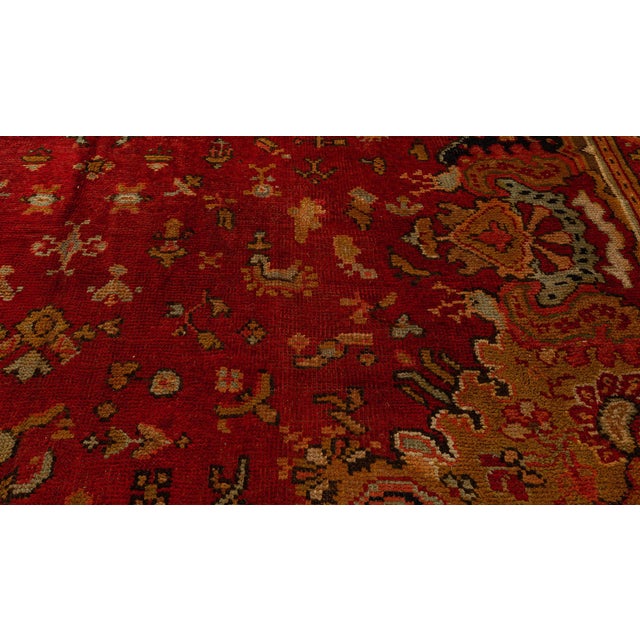 Antique English Axminster Rug For Sale - Image 9 of 9