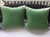 Not Yet Made - Made To Order Manuel Canovas Pillows in Green Woven Kazan Pattern Down Filled 24" Pillow - Single For Sale - Image 5 of 7