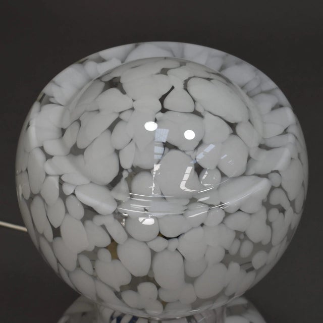 1970s Large Italian Murano Glass Table Lamp, 1970s For Sale - Image 5 of 9