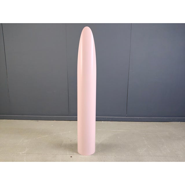 Vintage 'Lipstick' floor mirror designed by Rodolfo Bonetto good condition. Great timeless design 1970s - Italy...