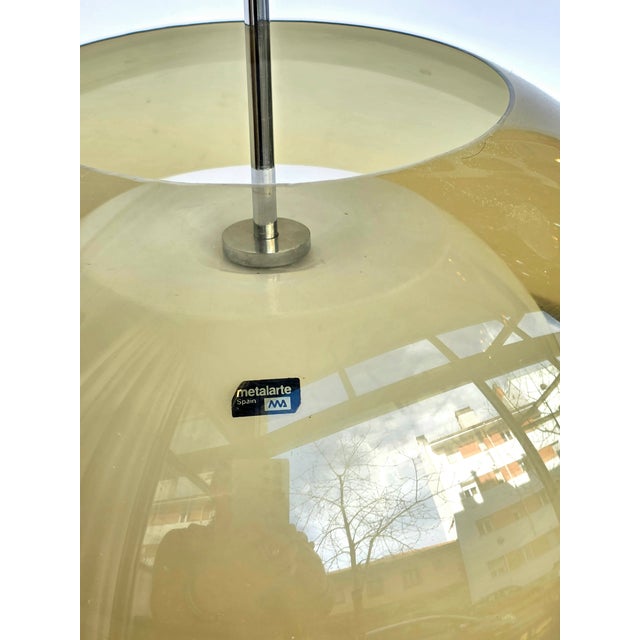 White Adjustable Table Lamp by Elio Martinelli for Metalarte, Spain, 1962 For Sale - Image 8 of 10