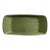 Vintage Cathrineholm Norway Green Strek Enamel Tray 11x5 Mid Century Modern For Sale