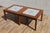 Brown Pair of 1970s Danish Modern Rosewood Tile Top Side Tables For Sale - Image 8 of 18
