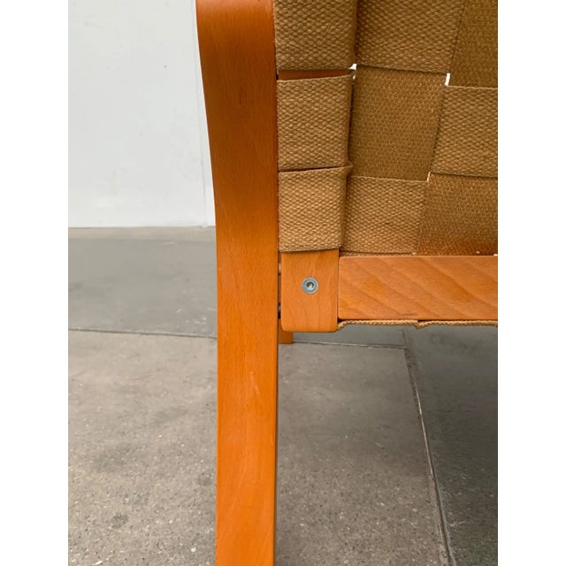 Set of Vintage Scandinavian Wooden Armchairs For Sale - Image 12 of 18