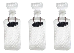 Whiskey Bottles, 1960s, Set of 3