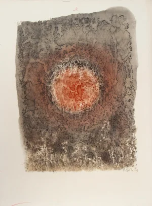 Untitled, Mark Tobey Lithograph, Signed in the Plate