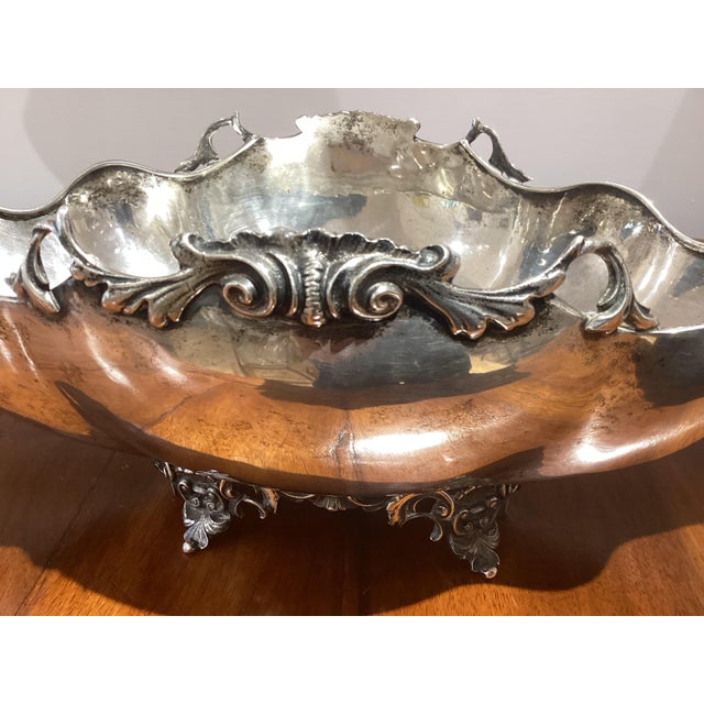 Vintage Italian Silver Jatte Centerpiece, 1920s For Sale - Image 15 of 18