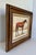 Wood Late 20th C. Signed "Thoroughbred" Horse Hand-Painted Serigraph by Carson For Sale - Image 7 of 11