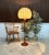 Wood Large Height-Adjustable Teak Floor Lamp with Brass Details and Wool Lampshade from Temde Leuchten, 1960s For Sale - Image 7 of 18