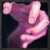 Hand 1 by Matthew Alfonso Durante | Acrylic on Panel Depiction of a stylized human hand. For Sale