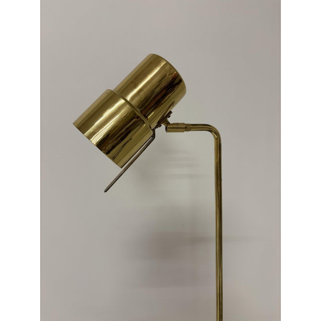Hans-Agne Jakobsson Model G-154 Brass Floor Lamp by Hans Agne Jakobsson, 1960s For Sale - Image 4 of 18