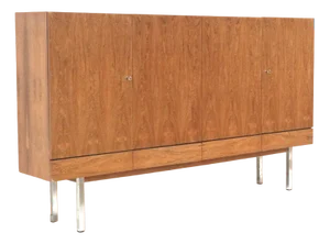 Vintage Rosewood Sideboard by Leo Bub for Wertmöbel, 1960s