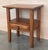 French 20th Century Pair of Solid Carved French Nightstands With Low Shelve For Sale - Image 3 of 9