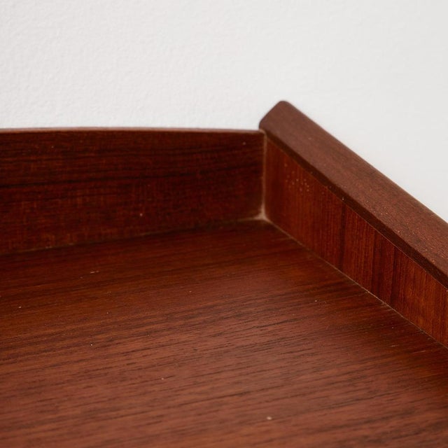 Wall Mounted Teak and Beech Bedside Cabinet, Set of 2 For Sale - Image 12 of 18