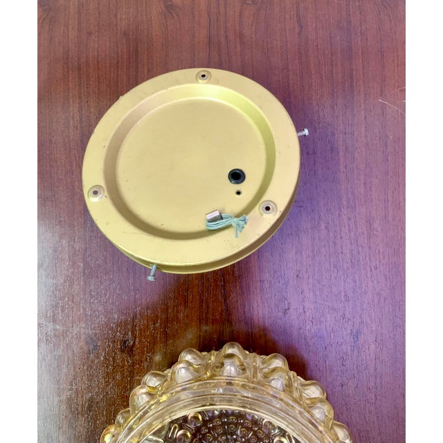 Vintage Bubble Glass Bathroom Flush Mount or Sconce by E. S. Horn, 1970s For Sale - Image 10 of 12