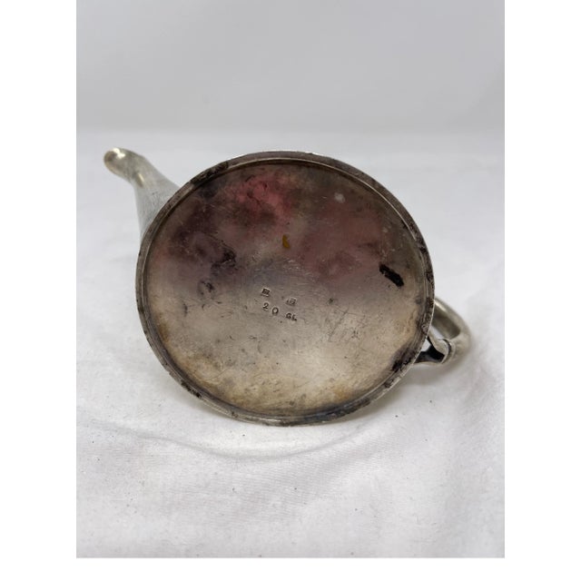 French 19th Century Hotel Silver Tea Pot For Sale - Image 3 of 12
