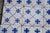 Baroque Antique 19th Century Portuguese Blue Cross Lattice Tiles, Set of 19 For Sale - Image 3 of 12