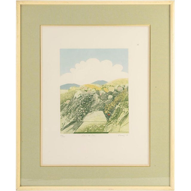 On the Month of May, Kemal, 1986, Lithograph For Sale