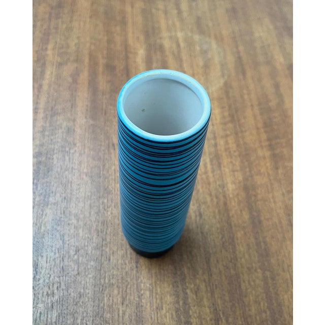 Mid-Century Eastern German GDR Pottery Vase from Strehla Keramik, 1960s For Sale - Image 4 of 16